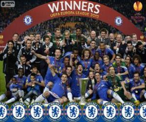 Układanka Chelsea FC, mistrz UEFA Europy League 20
