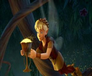 Układanka Terence jest kubek pełen magii pył się urodzić lub Tinker Bell Bell