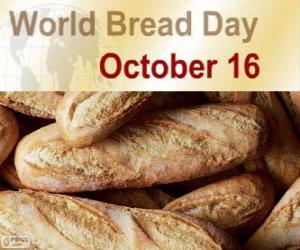 Układanka 16 Października Światowy Dzień chleba