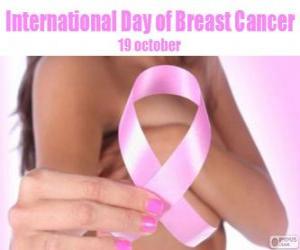 Układanka 19 Października Międzynarodowy Dzień raka piersi