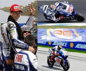 Układanka 2010 World Champion MotoGP Jorge Lorenzo
