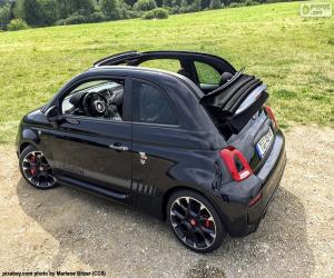 Układanka Abarth 500 kabriolet