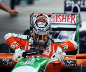 Układanka Adrian Sutil, Force India