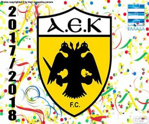 Układanka AEK Ateny, Super Lig 2017-18