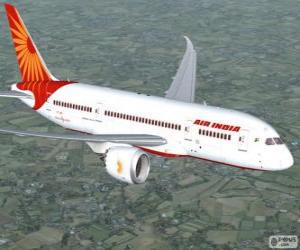 Układanka Air India – główne linie lotnicze Indie