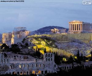 Układanka Akropol ateński, Grecja