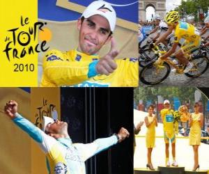 Układanka Alberto Contador, zwycięzca Tour de France 2010