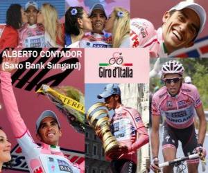 Układanka Alberto Contador, zwycięzca Giro Włoch 2011