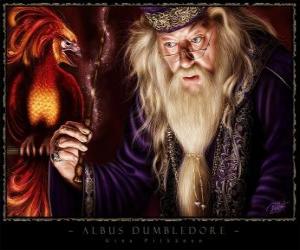 Układanka Albus Dumbledore to najpotężniejszy czarodziej całej sagi