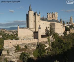 Układanka Alcázar w Segowii, Hiszpania