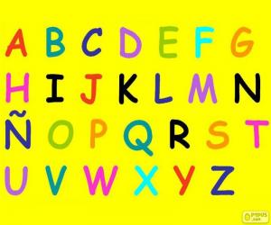 Układanka Alfabet z literami
