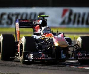 Układanka Alguersuari - Toro Rosso - Suzuka 2010