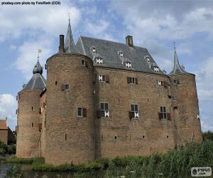 Układanka Ammersoyen Castle, Holandia