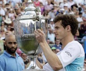 Układanka Andy Murray odrobina trofeum