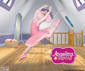 Układanka Angelina Ballerina kocha tańca