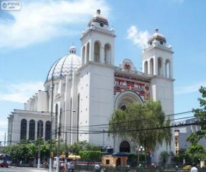 Układanka Archikatedrze Świętego Zbawiciela, San Salvador, El Salvador