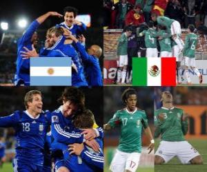 Układanka Argentyna - Meksyk, mecze ósmej, RPA 2010
