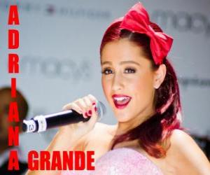 Układanka Ariana Grande jest amerykańska piosenkarka