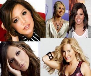 Układanka Ashley Tisdale jest aktorką, piosenkarka i modelka, znana z roli zagrał w filmie Disney Channel High School Musical