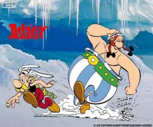 Układanka Asterix i Obelix z psem Idefiks