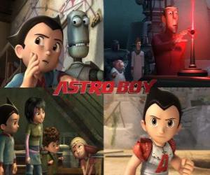 Układanka AstroBoy lub Astro Boy, z przyjaciółmi