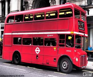 Układanka Autobus Londyn