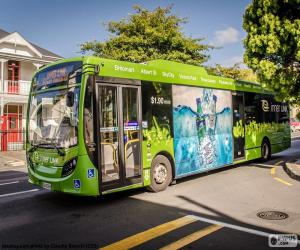 Układanka Autobusowy z Auckland, Nowa Zelandia