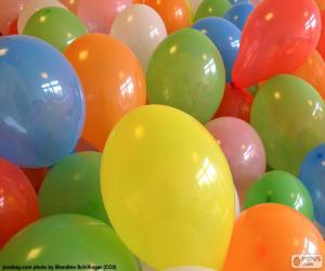 Układanka Balony na imprezę