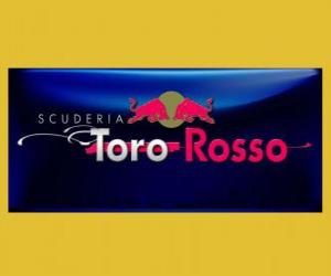 Układanka Banderą F1 Scuderia Toro Rosso