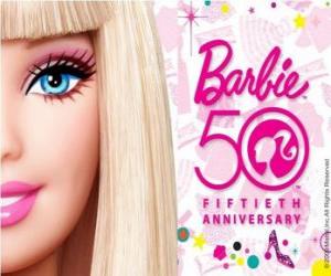 Układanka Barbie 50. rocznica