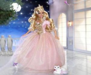 Układanka Barbie księżniczka Anneliese