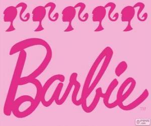 Układanka Barbie logo