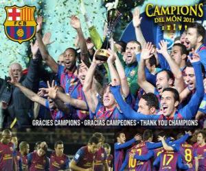Układanka Barca, FC Barcelona, Mistrz Klubowe mistrzostwa świata 2011