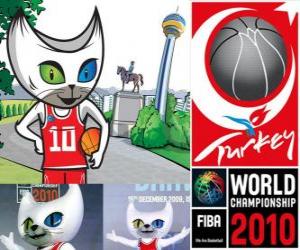 Układanka Bascat Pet Koszykówka Mistrzostwa Świata w Turcji 2010