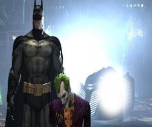 Układanka Batman aresztowany wroga Joker