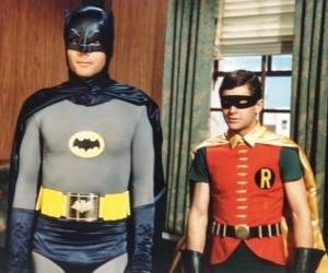 Układanka Batman i Robin