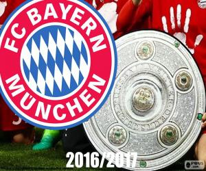 Układanka Bayern Múnich, mistrz 2016-2017