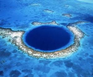 Układanka Blue Hole, Belize Barrier Reef Reserve System