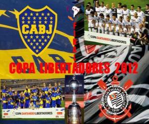 Układanka Boca Juniors vs Corinthians. Copa Libertadores Finał 2012