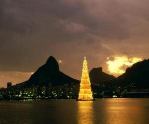 Układanka Boże Narodzenie w Rio
