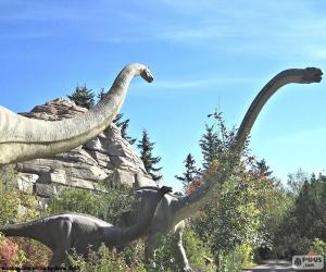 Układanka Brachiozaur