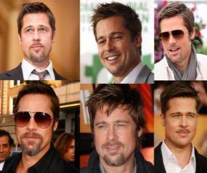 Układanka Brad Pitt sławę w połowie lat 1990, po rolach w kilku filmach Hollywood