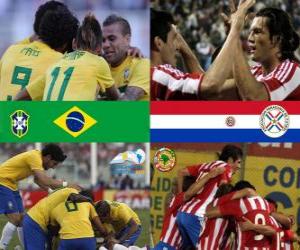 Układanka Brazylia - Paragwaj, ćwierćfinały, Argentyna 2011