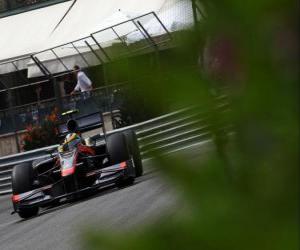 Układanka Bruno Senna-HRT - Monte-Carlo 2010