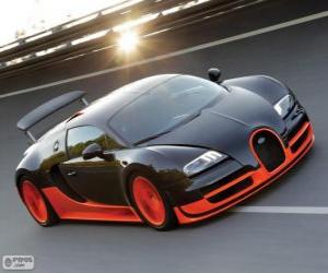 Układanka Bugatti Veyron Super Sport