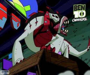 Układanka Buglizard jest Nemetrix cudzoziemców, Ben 10 Omniverse