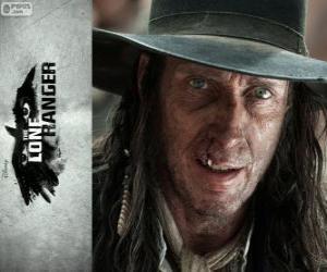 Układanka Butch Cavendish (William Fitchner) w Film Lone Ranger