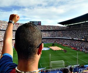 Układanka Camp Nou, Barcelona