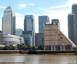 Układanka Canary Wharf, Londyn