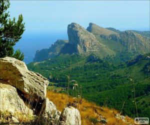 Układanka Cap de Formentor, Majorka